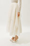 Emilia Layered Tulle Skirt Beige - 5