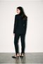 Black Ankle Detailed Skinny Leg Pants - 5