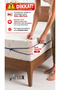 Cotton Mattress Cover Protector 80X190 with Zipper Quilted Fit Zippered Mattress Cover
