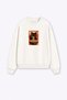 Women's Premium Fabric 3 Thread Raised Noodle Printed Sweatshirt - 2