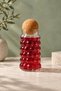 850 ml Decorative Grape Patterned Glass Jar with Natural Cork Lid - 2