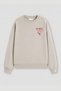 Women's Premium Fabric 3 Thread Raised Printed Sweatshirt