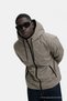 Men's Trend Zippered Brown Raincoat & Windbreaker - 4