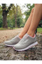 Women's Sneakers Lightweight Flexible Sturdy Non-Slip Sole Walking Shoes - 3
