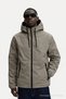 Men's Trend Zippered Brown Raincoat & Windbreaker