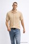 Men's Patterned Stretchy Cotton Pack Cream Loose Shirts - 6