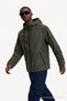 Men's Trend Zippered Khaki Raincoat & Windbreaker - 2