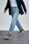 Men's Casual Premium Blue Baggy Jeans - 2