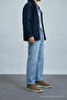 Men's Casual Premium Blue Baggy Jeans - 3