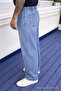 Men's Jogger Premium Comfort Blue Baggy Pants - 3