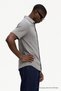 Men's Self Patterned Stretchy Gray Casual Shirt - 2
