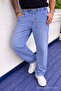 Men's Jogger Premium Comfort Blue Baggy Pants - 4