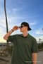 Men's Cotton Pack Trend Khaki Polo Collar t Shirt