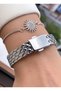 Brand Original - Silver Color- 2 Year Warranty Women Wrist Watch - Bracelet Gifted 010Dkl00-841 - 7