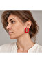Statement earrings with irregular geometric design - 2