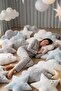 Women's Long Sleeve Buttoned Gray Pajama Set - 2