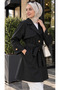 Trench Coat with Double Breasted Collar