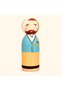 Wooden Peg Doll Art Series -Vincent Van Gogh- - 5