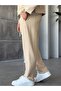 Ethnic Pattern Zipper Suit m Beige - 4