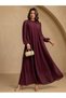 Maxi Dress With High Neck - 4