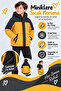 Boy's Hooded Winter Coat with Soft Lining and Water Repellent Feature Ak4293 - 2