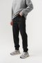 Chevron Zigzag Pattern Jacquard Jean Baggy Men's Trousers - 2