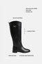 Marrel Black Asymmetrical Buckle Detailed Women's Boots - 4