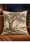 Dubai Themed Şahin Oriks Pearl and Sailboat Patterned Digital Printed Set of 4 Gift Throw Pillow Covers - 4
