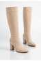 Long Stylish Comfortable Pointed Toe Full Mold Boots - 4