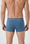 Men's 10-Pack Aviator Blue Cotton Lycra Sports Boxers - Custom Made with Sleep Band as a Gift - 4