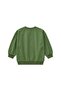 Label Detailed Sweatshirt 2-10 Years Old Fat Green - 2
