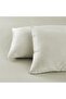 DIGITAL SATIN DOUBLE PERSONAL Duvet Cover Set LEAF - 3