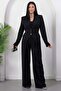 Buttoned Jacket and Trousers Double Set K-261511 - 3