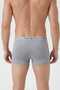 5-Pack Gray Cotton Lycra Sports Men's Boxer Set - Flexible Comfortable Underwear - Custom Made Sleep Band with Gift - 4