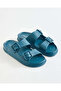 Women Blue Molded Slide - 2