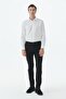 Black Comfort Fit Sports 5-Pocket Trousers - 3