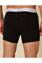 Men Black Plain Hipster Briefs (2 Piece) - 2