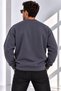 Men's 3-Thread Shardooned Premium Quality Zero-Collar Sweatshirt - 4