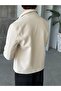 Old Money Buttoned Cashmere Jacket S Cream - 5