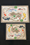 Decorative Digital Printed Set of 2 Bath Mat Non-Slip Base Toilet Set - 2