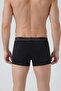 5-Pack Black Cotton Lycra Sports Men's Boxer Set - Flexible Comfortable Underwear - Custom Made Sleep Band with Gift - 4