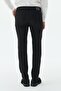 Black Comfort Fit Sports 5-Pocket Trousers - 5