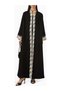 The Address of Modern Elegance: Stylish Lace Detailed Abaya with Nida Fabric - 2