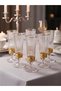 Premium Series Gold Gilded 6-Piece Coffee and Water Glasses - 3