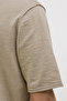 Jack&Jones Men's Polo Neck T-Shirt 12269650 Crockery - 5