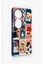Vivo V40 Compatible Cute Cat and Flower Pattern Silicone Case - 3