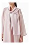 Modern Minimalist Notched Collar Abaya Reflects Elegance with Long Sleeves and Aline Silhouette - 5