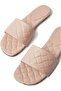 Stylish and Comfortable Flat Leather Slippers - 3