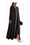 Curved Slit Abaya Model with Modern Style and Luxurious Design - 2
