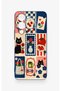 Vivo Y19 5g Compatible Cute Cat and Flower Pattern Silicone Case - 2